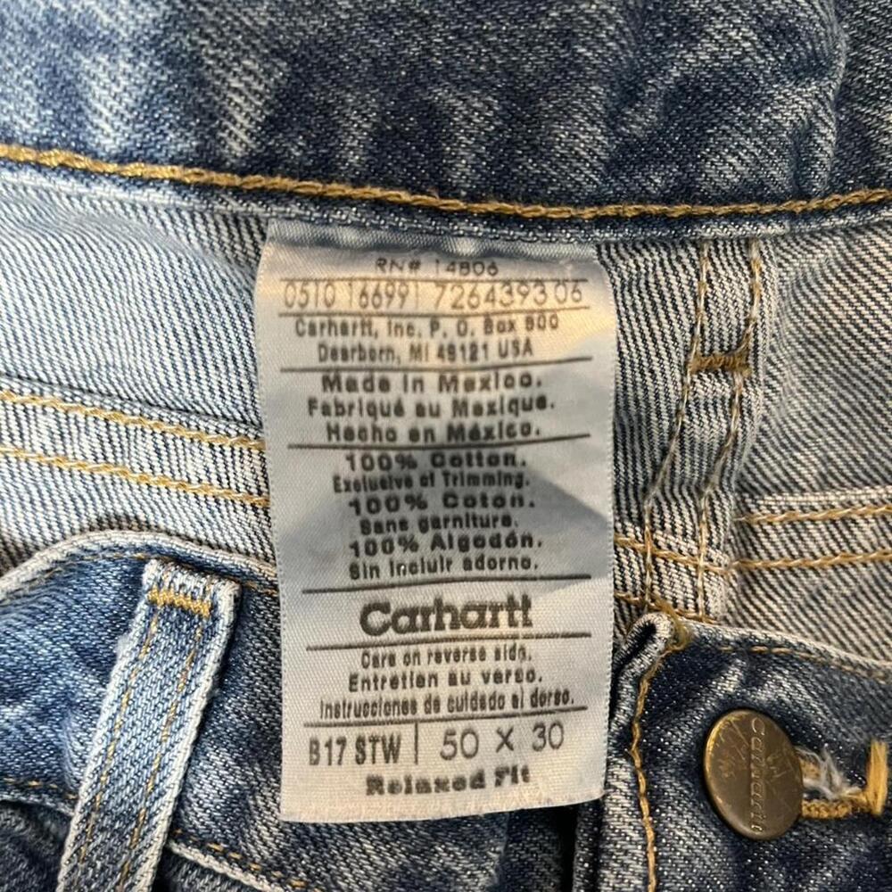 Men’s vintage Carhartt blue jeans